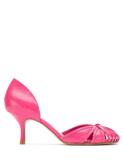 Sarah Chofakian Sarah Pumps In Pink