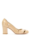 Sarah Chofakian Bruxela Pumps In Neutrals