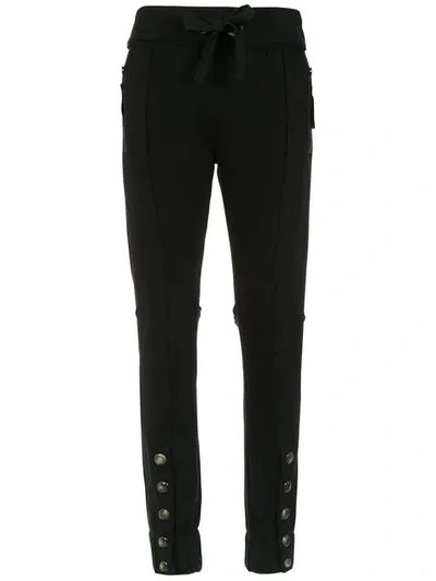 Andrea Bogosian Straigh Trousers - Black