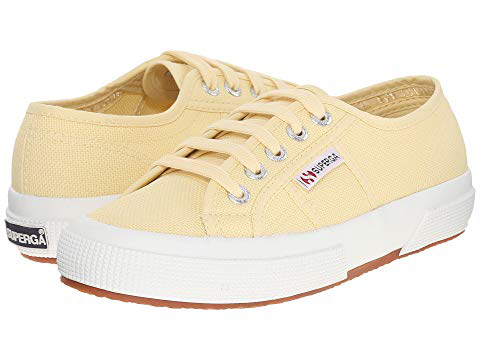 superga pale yellow
