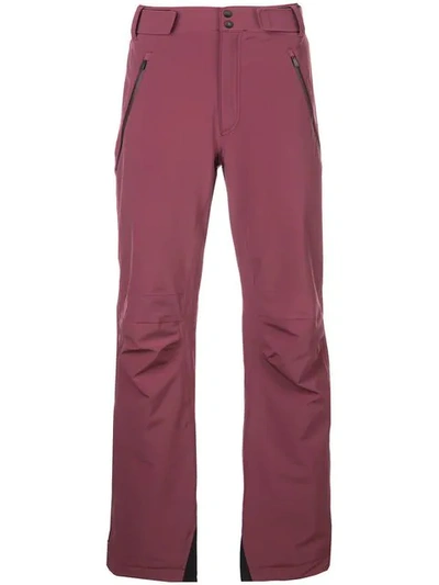 Aztech Mountain Team Aztech Ski Trousers In Red