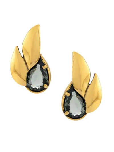 Camila Klein Stone Earring - Metallic