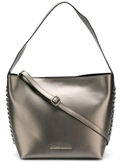Marc Ellis Hally Chain Embellished Tote - Silver