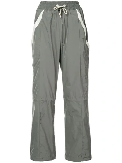 A-cold-wall* Wide-leg Track Pants - Grey