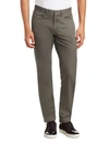Saks Fifth Avenue Men's Collection Stretch Cotton Five-pocket Pants In Charcoal