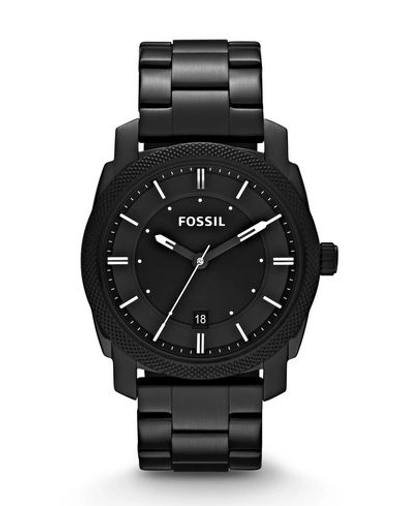 Fossil Wrist Watch In Black