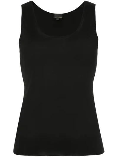 Pre-owned Fendi Sleeveless Top In Black