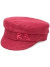 Ruslan Baginskiy Embroidered Logo Peaked Hat - Pink
