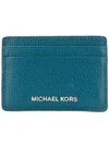 Michael Michael Kors Logo Cardholder Wallet - Blue