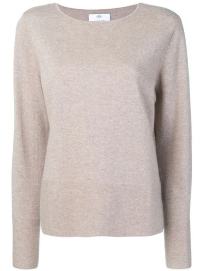 Allude Cashmere Sweater In Grey