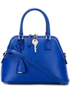 Maison Margiela Mini Haute Shoulder Bag In Blue
