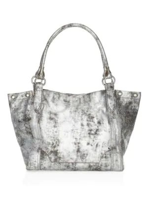 frye silver bag
