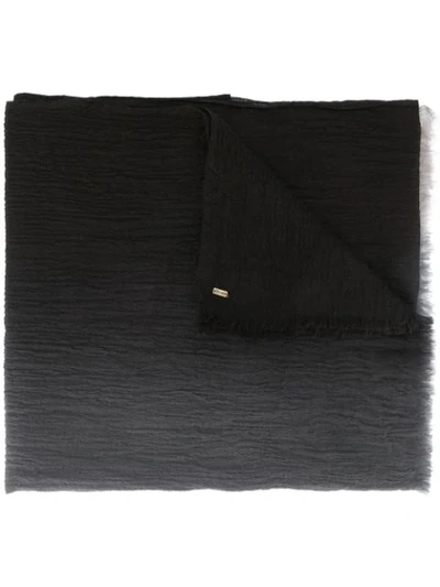 From The Road Pavana Ombre Scarf In Black