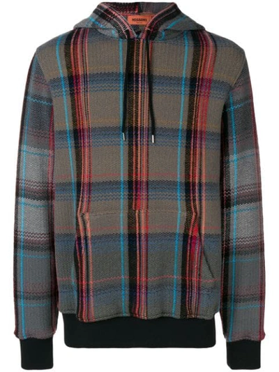 Missoni Plaid Hoodie - Grey