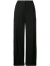 3.1 Phillip Lim Classic Side Striped Trousers In Black