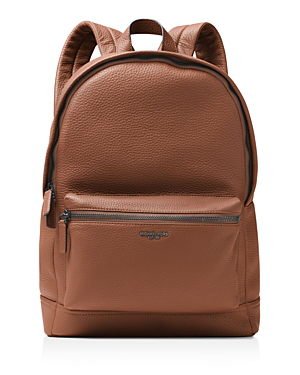 michael kors leather backpack men