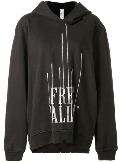 Alchemist Logo Print Hoodie - Black