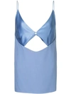 Dion Lee Tessellate Camisole Top In Blue