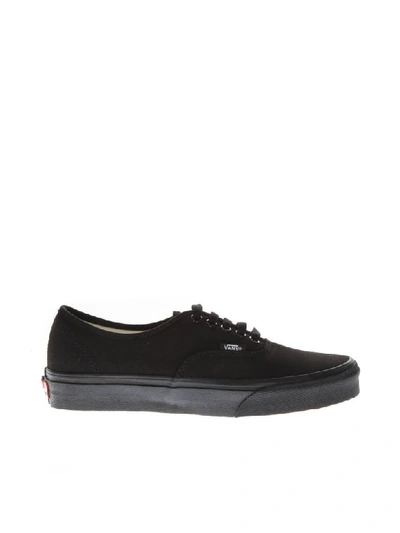 Vans Black Canvas Sneakers