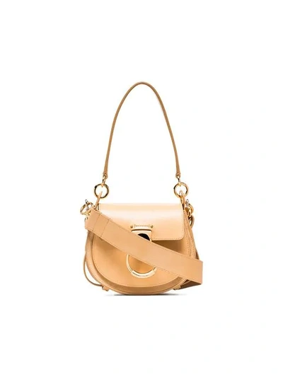 Chloé Tess Shoulder Bag In Yellow