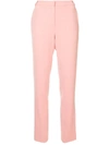 Tibi Slim Tailored Trousers - Pink