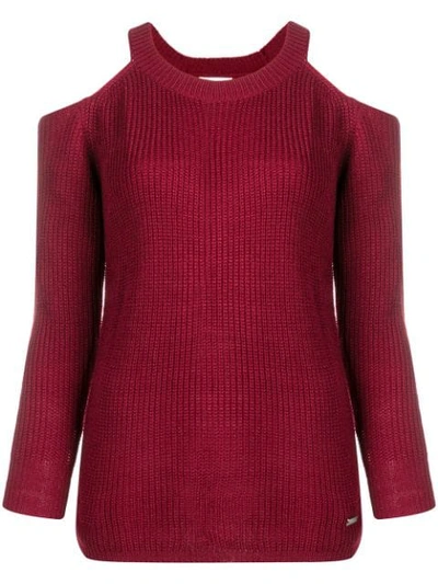 Jovonna Niko Sweater In Red