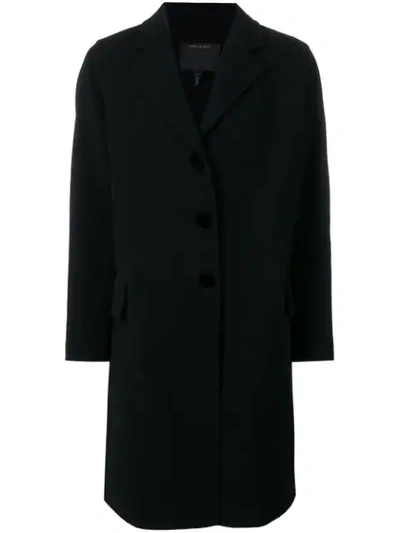 Marc Jacobs Oversized Single-breasted Coat - Black