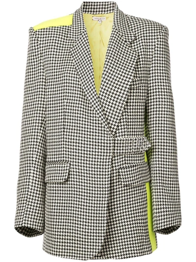 Natasha Zinko Houndstooth Jacket - White