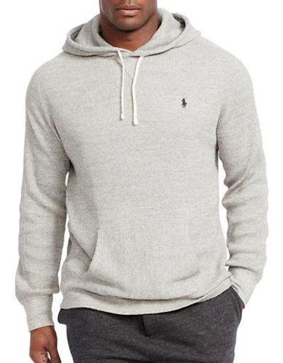 Polo Ralph Lauren Waffle-knit Cotton Hoodie | ModeSens