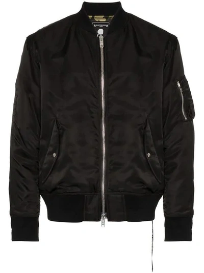 Mastermind Japan Bomber Jacket In Black