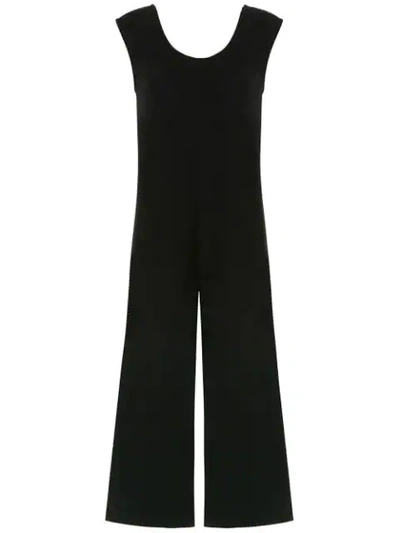 Osklen Cropped Jumpsuit In Black