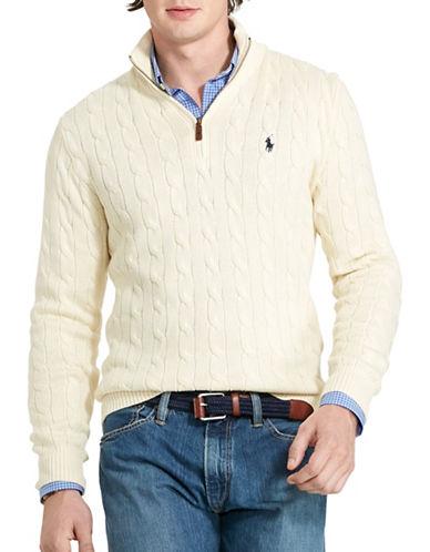 Polo Ralph Lauren Cable-knit Mock Neck Sweater | ModeSens