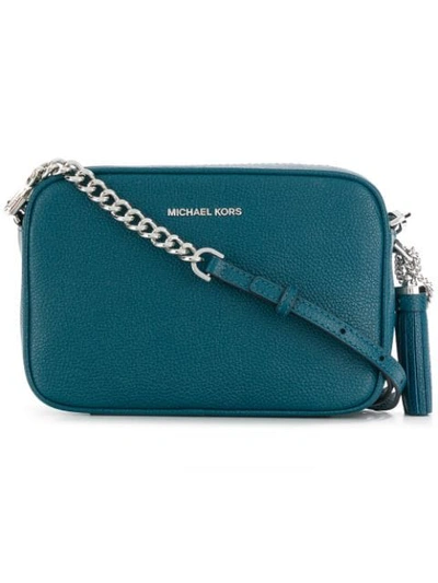 Michael Michael Kors Ginny Crossbody Bag - Blue