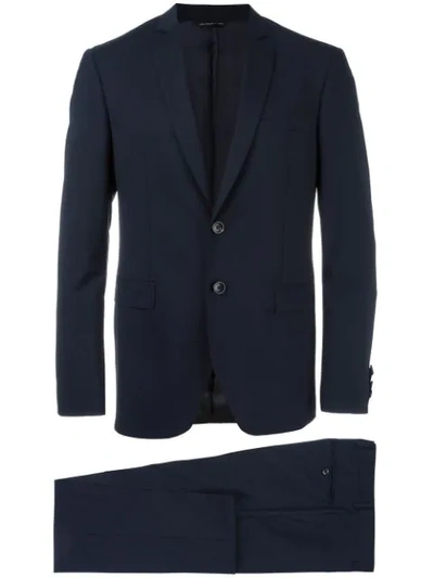 Tonello Two-piece Slim Fit Suit In Blue