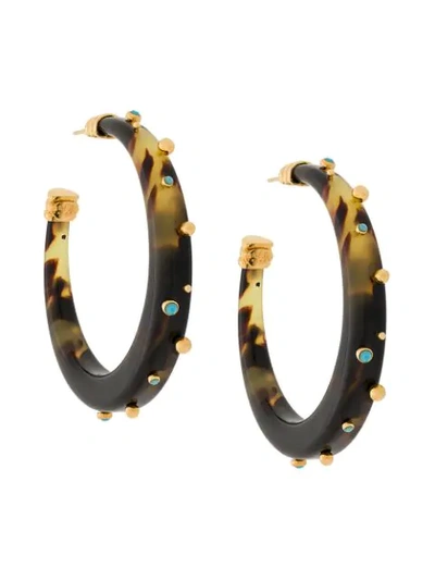 Gas Bijoux Celeste Earrings In Brown