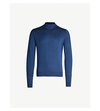 John Smedley Harcourt Wool Jumper In Indigo