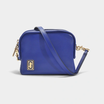 Marc Jacobs | The Mini Squeeze Bag In Blue Calfskin