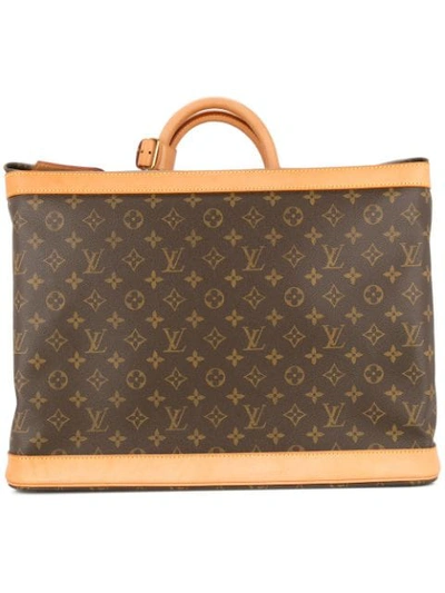 Pre-owned Louis Vuitton  Cruiser Bag 45 Travel Hand Bag In Brown