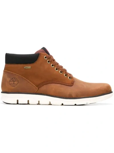 Timberland Lace-up Ankle Boots In Brown