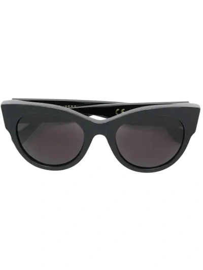Retrosuperfuture Noa Cat Eye Sunglasses - Black