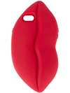 Stella Mccartney Lips Iphone 6-6s Phone Case In Red