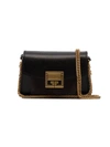 Givenchy Mini Dual Strap Leather Bag - 黑色 In Brown