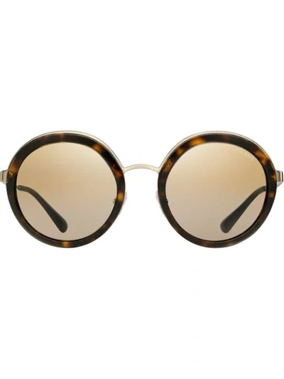 Prada Cinéma Sunglasses In Brown