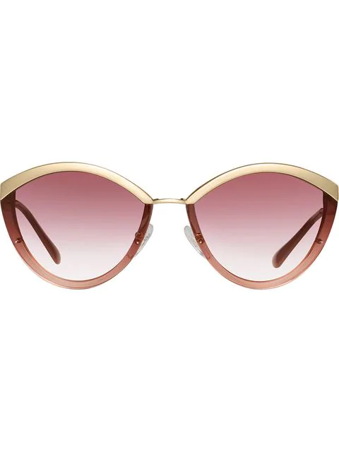 Prada Eyewear Cinéma Sunglasses - Pink | ModeSens