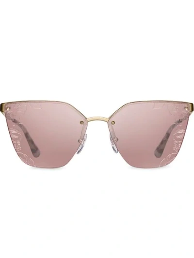 Prada Eyewear  Cinéma Eyewear Sunglasses - Metallic