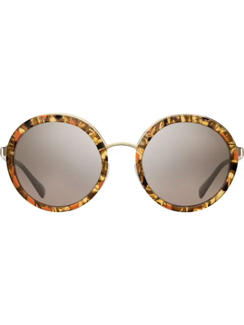 prada round frame sunglasses