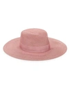 Eric Javits Women's Daphne Wide-brimmed Fedora In Blush