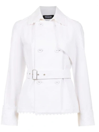 Reinaldo Lourenço Double Breasted Jacket - 白色 In White