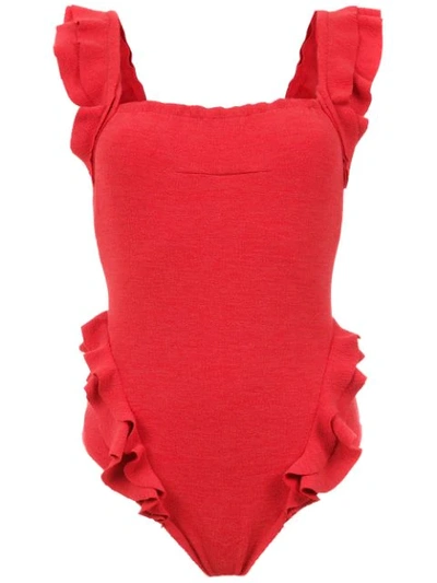 Clube Bossa Barbette Swimswit In Red