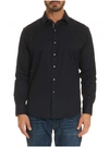 Robert Graham Men's Diamante Sport Shirt Big In Black Size: 4xl Big By